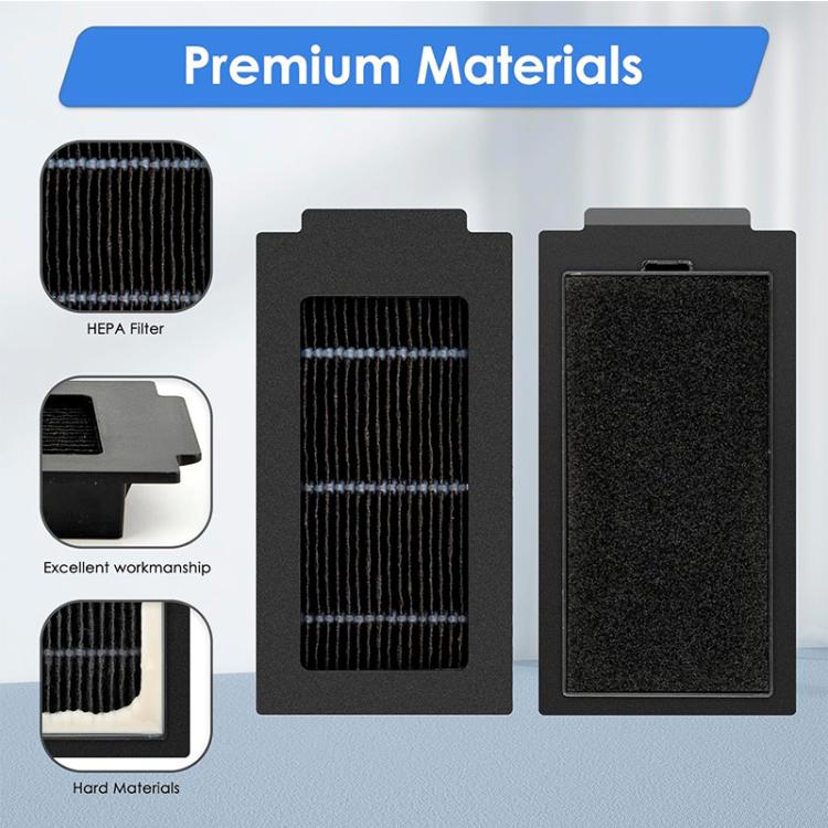 JUNSUNMAY 16pcs/Set Sweeper Replacement Parts Kit for Ecovacs Deebot T50 Pro / T50 Max / T50 Omni