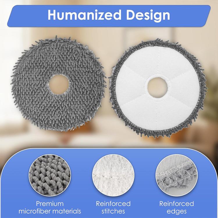 JUNSUNMAY 15pcs/Set Sweeper Replacement Parts Kit for iRobot Roomba Plus 405 / 505 Combo