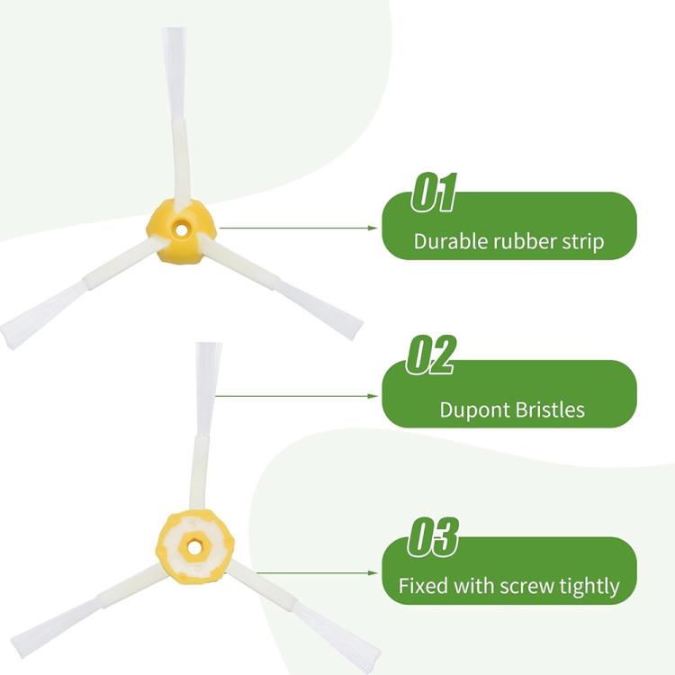 JUNSUNMAY 14pcs/Set Sweeper Replacement Parts Kit for iRobot Roomba 600 Series