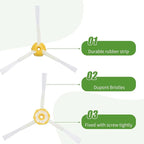 JUNSUNMAY 14pcs/Set Sweeper Replacement Parts Kit for iRobot Roomba 600 Series