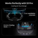 BOBOVR F3 For Meta Quest 3 Replacement Face Mask Cooling Padding VR Headset Face Cushion