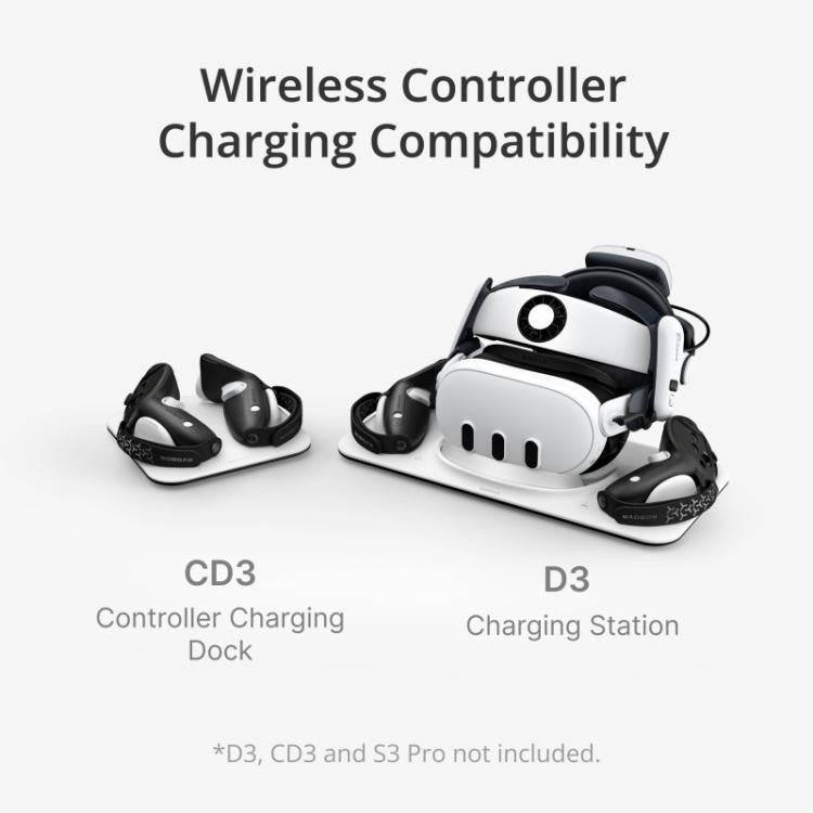 BOBOVR G3 For Meta Quest 3 / Quest 3S Controller Silicone Protective  Grip Cover Set