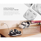 BOBOVR CD3 For Meta Quest 3 / Meta Quest 3S VR Grip Controller Charging Dock