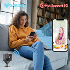 L29 1080P HD WiFi Remote Viewing Home Security Camera Intelligent 180-Degree Wide Angle Camera