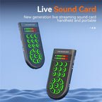 Z8 Live Streaming Gaming Handheld Voice Changer for Phone Computer Karaoke Recording