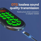 Z8 Live Streaming Gaming Handheld Voice Changer for Phone Computer Karaoke Recording