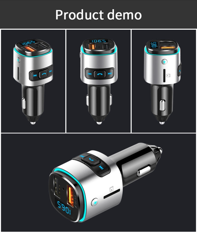 BC41 Multi-Functional MP3 Player, Bluetooth Receiver, USB Charger, Automobile Cigarette Lighter