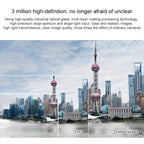 Weesee 3MP 12mm M12 26.2 Degree Horizontal Viewing Angle, F2.0 Fixed Lris IR Board CCTV Lens for HD Security Camera