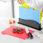 4 in 1 Classified Cutting Board Multifunctional Household Plastic Fruit Cutting Board Set