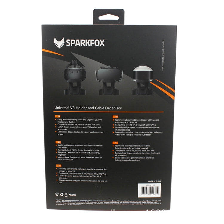 VR Headset Display Station Showcase Storage Mount Holder Cable Organizer For SONY PlayStation PS4 VR Oculus Rift,HTC VIVE Stand