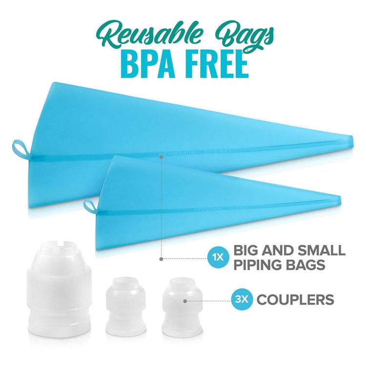 106 in 1 Cake Turntable Set Stainless Steel Decorating Mouth Cake Decorating Baking Tool