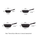 Thick Bottom Maifan Stone Household Small Frying Pan Non Stick Pan Deep Frying Pan