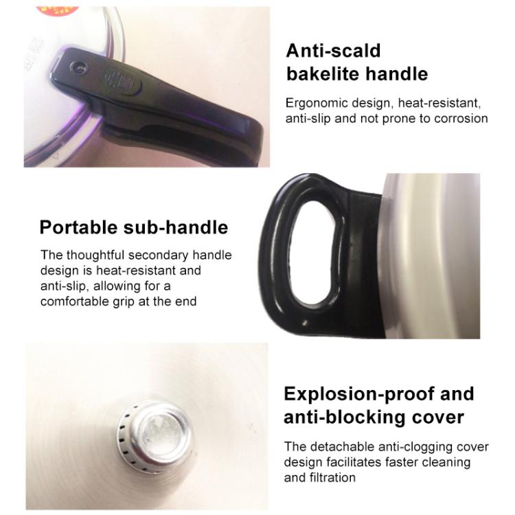 Household Aluminum Pressure Cooker Electric Pressure Cooker Gas Induction Cooker