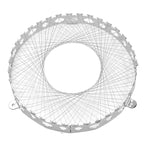 2 PCS Stainless Steel Gas Circle for Gas Cooker Fireproof Windproof Gas Energy Saving Hood Kitchen Accessories