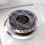 2 PCS Stainless Steel Gas Circle for Gas Cooker Fireproof Windproof Gas Energy Saving Hood Kitchen Accessories