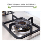 2 PCS Stainless Steel Gas Circle for Gas Cooker Fireproof Windproof Gas Energy Saving Hood Kitchen Accessories