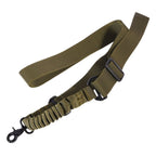 Nylon Adjustable Multi Function Tactical Single Point Bungee Airsoft Sling Strap Hunting Supplies Belt