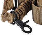 Nylon Adjustable Multi Function Tactical Single Point Bungee Airsoft Sling Strap Hunting Supplies Belt