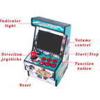 Retro Mini Arcade Handheld Game Console 16-bit Game Console Built-in 156 Classic Games