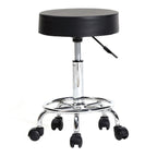 Adjustable Beauty Barber Shop Bar Lift Pulley Stool Movable Stool Chair
