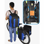 Mountain Bike Bicycle Rear Shelf Bag Camel Bag