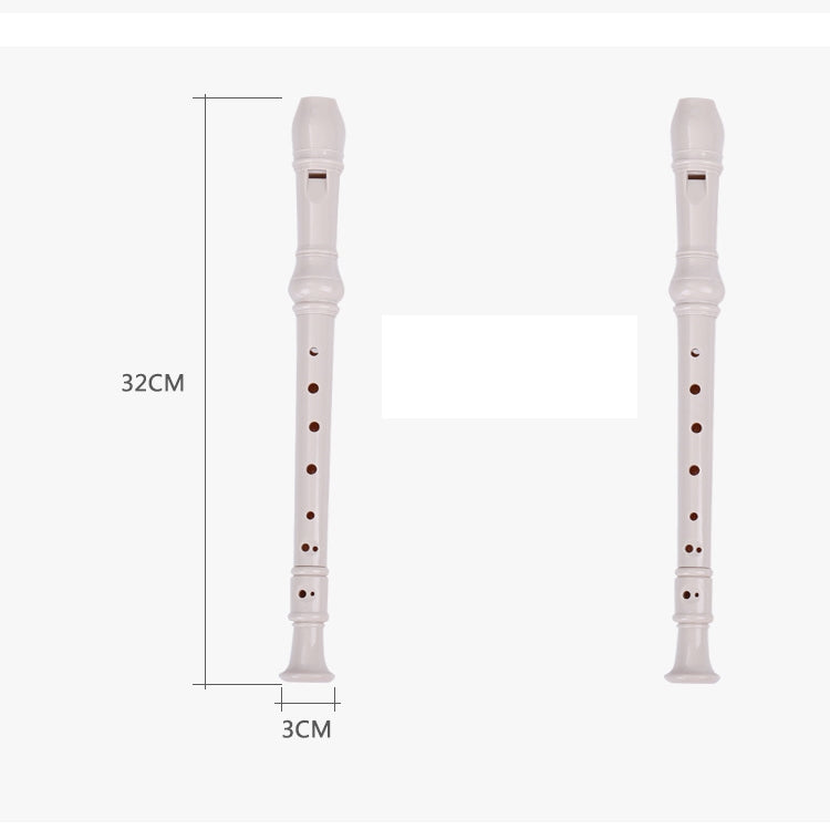 5 PCS SW8 Swan 8-hole Student Children Plastic Clarinet German Treble Flute