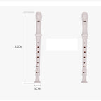 5 PCS SW8 Swan 8-hole Student Children Plastic Clarinet German Treble Flute