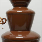 4 Layers Electrical Chocolate Fountain Chocolate Melt Fondue Waterfall Machine