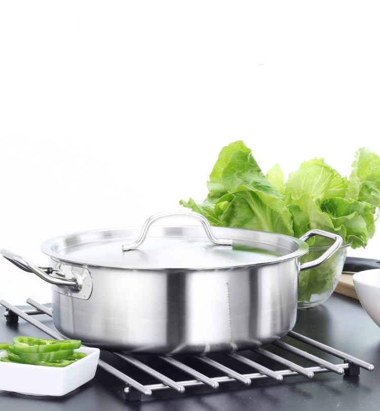 Stainless Steel Extra Thick Hot Pot Thickened Bottom Grid Pot