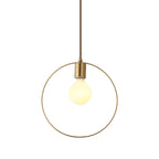 Simple Modern Aisle Copper Lamp