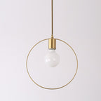 Simple Modern Aisle Copper Lamp