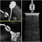 10-15 Layer Activated Carbon Bathroom Shower Filter Bathing Water Filter Purifier Water Shower Set