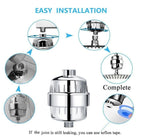 10-15 Layer Activated Carbon Bathroom Shower Filter Bathing Water Filter Purifier Water Shower Set