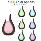 200ml Ultrasound Air Humidifier Aroma Essential Oil Diffuser 7 Colors LED Night Light Cool Mist Maker