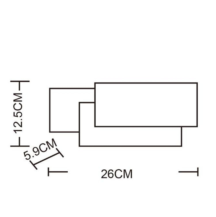 Creative Simple Bedroom Bedside Living Room Restaurant Hotel Study Hall Corridor Aisle Light LED Tower Stack Wall Lamp