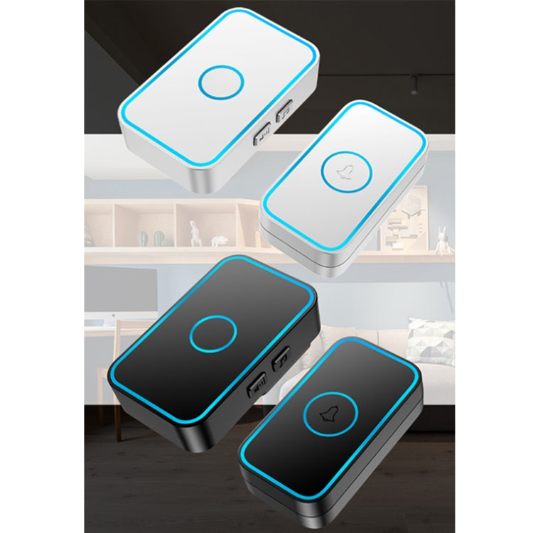 CACAZI A78 Long-Distance Wireless Doorbell Intelligent Remote Control Electronic Doorbell