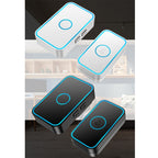 CACAZI A78 Long-Distance Wireless Doorbell Intelligent Remote Control Electronic Doorbell