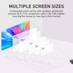 P11 4K HD DLP Mini 3D Projector 4G + 32G Smart Micro Convenient Projector