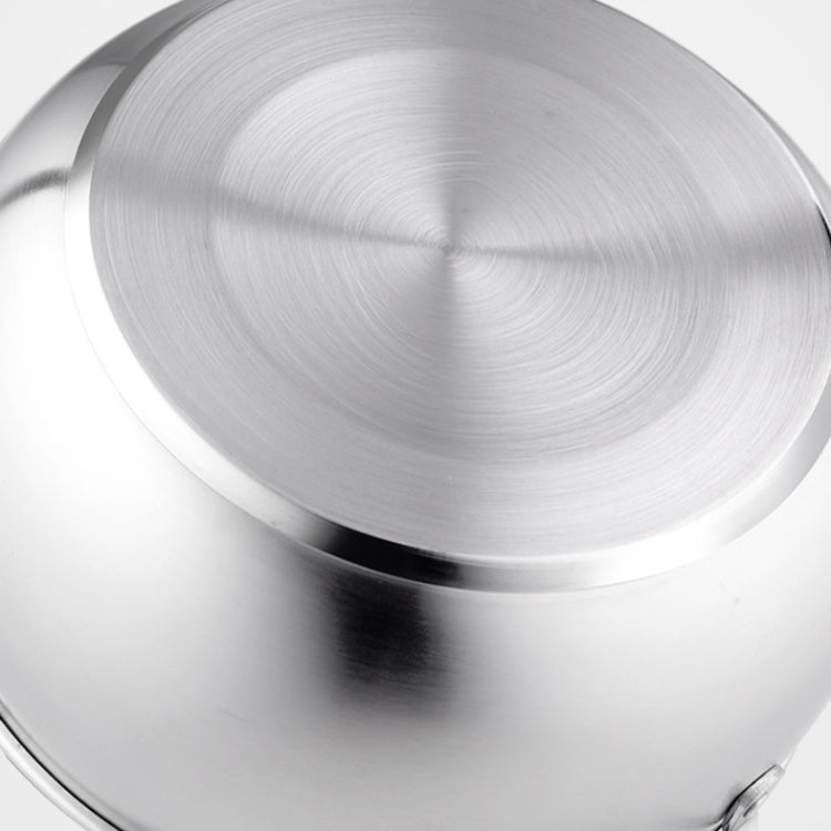 Si Gang 24CM Stainless Steel Drum-shaped Large-capacity Extra Thick Soup Pot