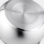 Si Gang 24CM Stainless Steel Drum-shaped Large-capacity Extra Thick Soup Pot