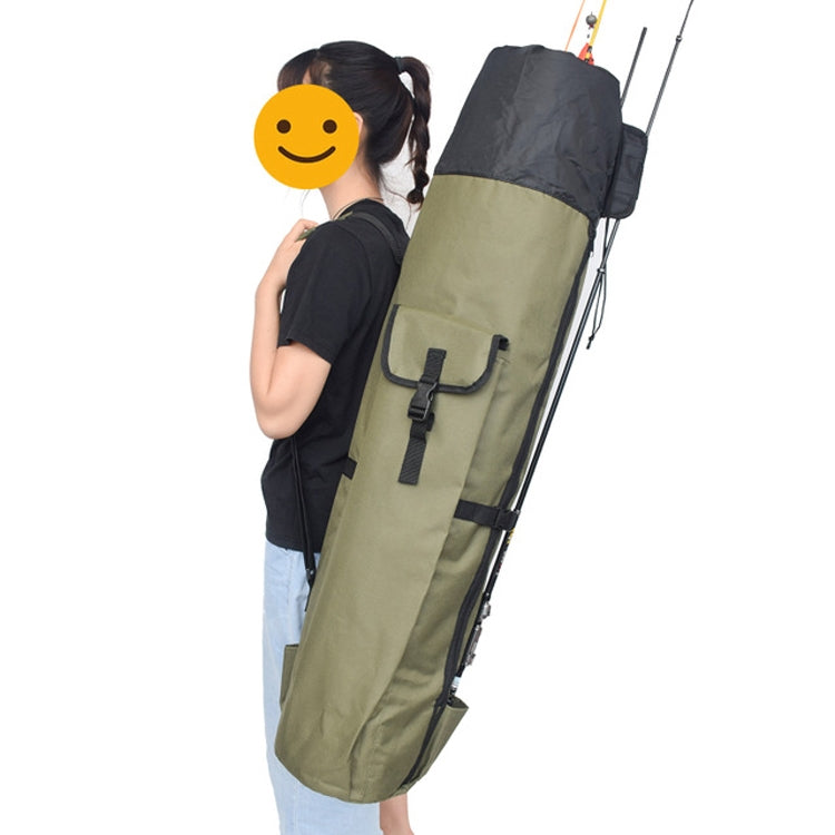 Multifunctional Fishing Rod Bag Fishing Tackle Bag Fishing Supplies，Size: 123x34cm