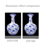 KY-4 WIFI Holographic 3D Fan Shape LED Advertising Machine, Resolution: 1024 x 638 Pixels