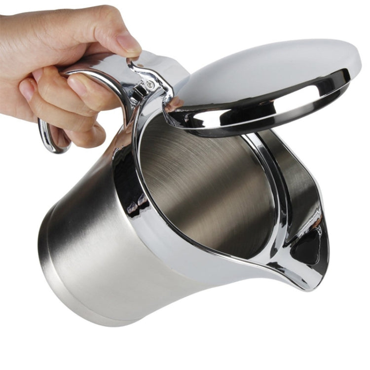 304 Stainless Steel Sauce Cup Steak Sauce Pot Tomato Sauce Bottle Double Insulated Seasoning Pot, Capacity: 450ml