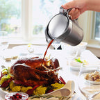 304 Stainless Steel Sauce Cup Steak Sauce Pot Tomato Sauce Bottle Double Insulated Seasoning Pot, Capacity: 450ml