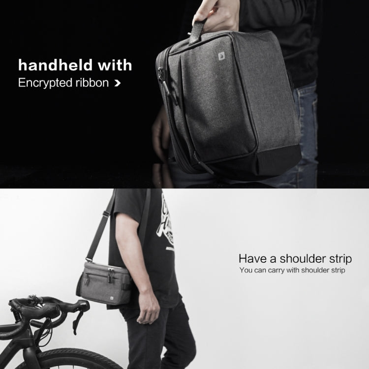 Rhinowalk Bicycle Front Handle Bag Camera Bag Waterproof 7.5 inch Large Touch Screen Navigation Mobile Phone Bag Bicycle Bag