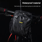 Rhinowalk Bicycle Front Bag Waterproof Handlebar Bag Folding Bike Front Bag Large Capacity Riding Bag