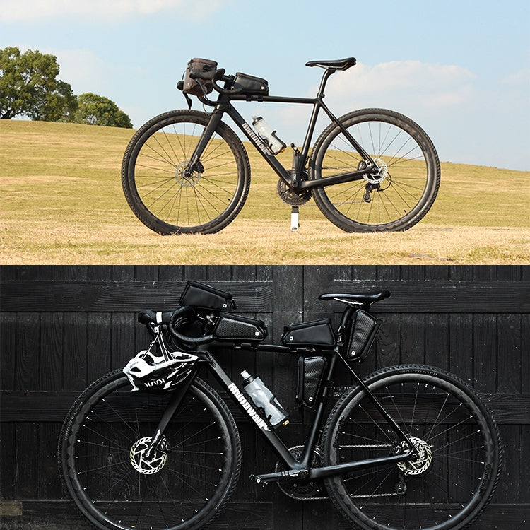 Rhinowalk Bicycle Front Tube Bag Waterproof Mobile Phone Touch Screen Multi-function Bicycle Handlebar Bag