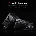 Rhinowalk Bicycle Front Tube Bag Waterproof Mobile Phone Touch Screen Multi-function Bicycle Handlebar Bag
