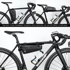 Rhinowalk Bicycle Front Beam Triangle Bag TPU Waterproof Mountain Road Bike Long-distance Riding Saddle Bag