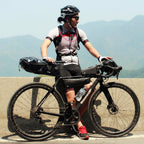 Rhinowalk Bicycle Front Beam Triangle Bag TPU Waterproof Mountain Road Bike Long-distance Riding Saddle Bag